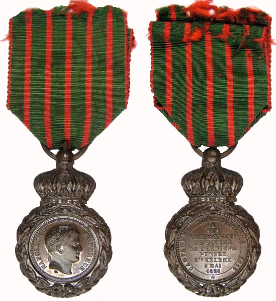 Fichier:Médaille Sainte Hélène.jpg
