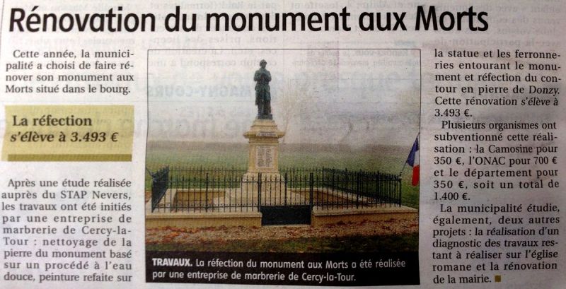 Fichier:Diennes Aubigny monument aux morts rénovation.jpg