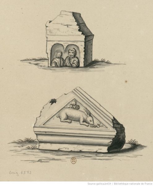 Fichier:Deux fragments de cippes.jpg