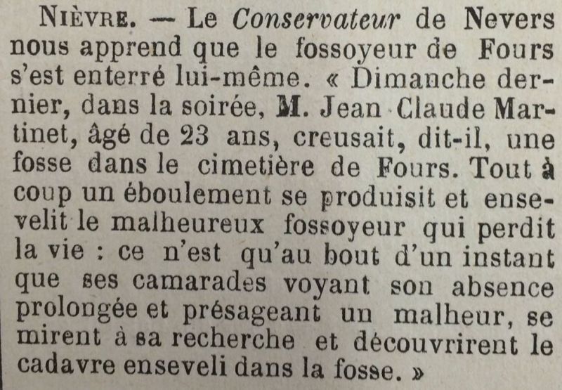 Fichier:Fours juin 1881 fait divers.jpg