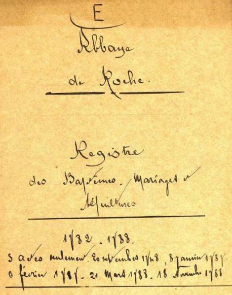 Fichier:Abbaye de Roche registre.jpg