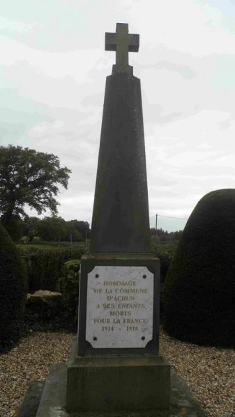 Fichier:Achun monument aux morts.jpg