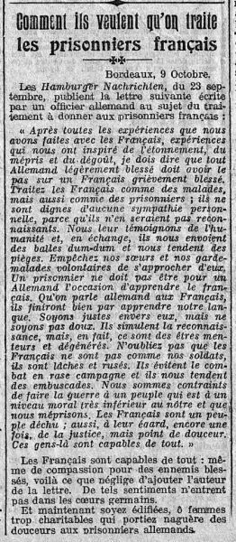 Fichier:Petit Journal article prisonniers français.jpg