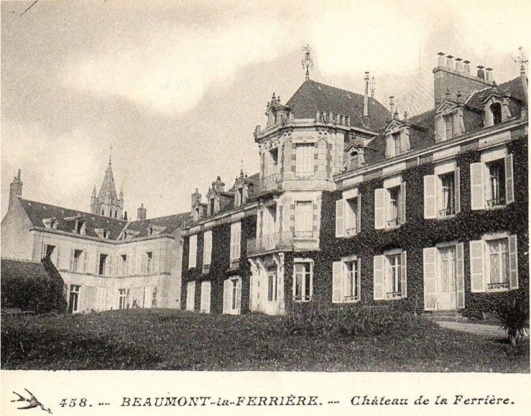 Fichier:Beaumont la Ferrière château de la Ferrière.jpg